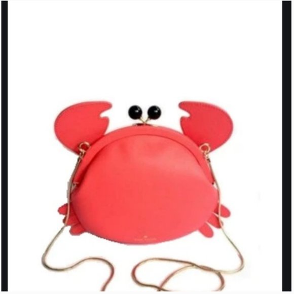 kate spade make a splash crab purse crossbody nwot - Picture 4 of 7